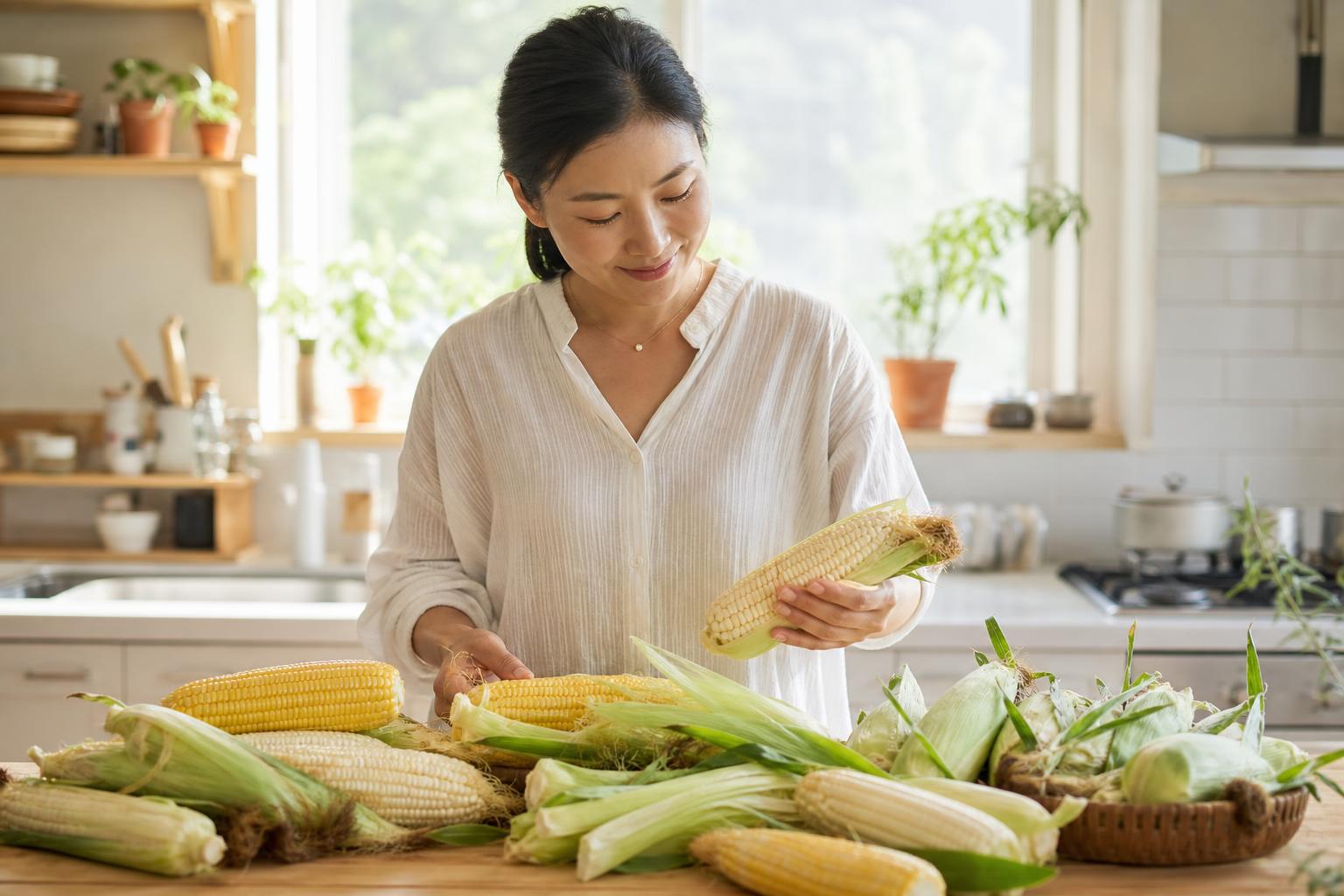찰옥수수 vs 단옥수수, 제대로 고르고 손질하는 법