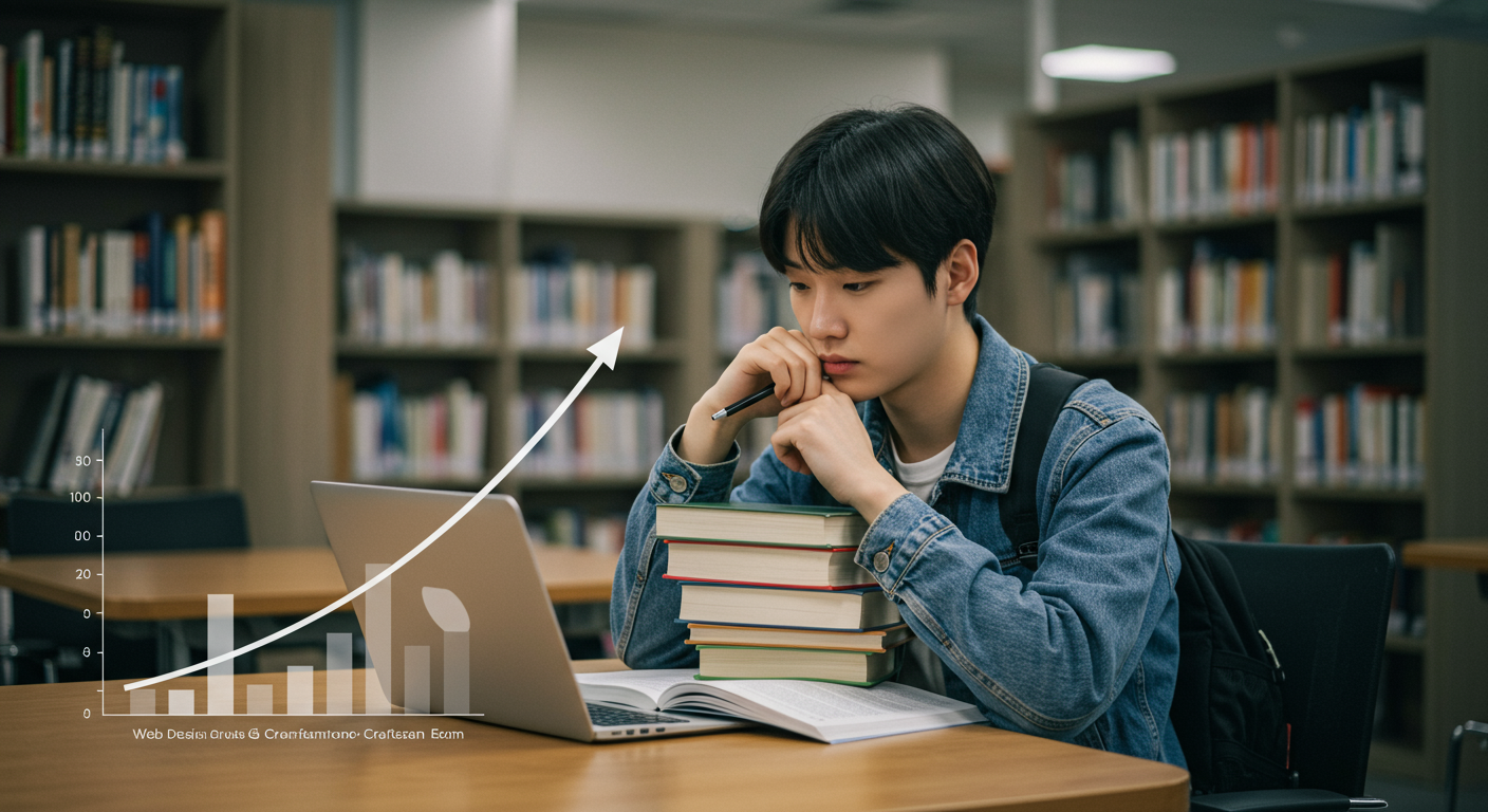 웹디자인기능사 실기 합격률과 난이도는 어떤가요?