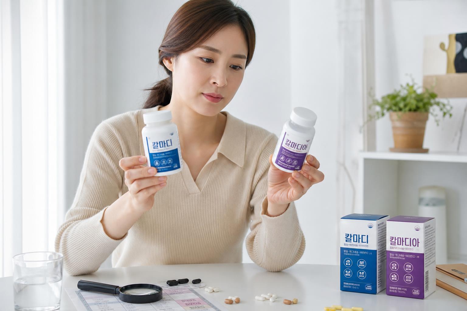 칼마디와 칼마디아, 무엇이 다를까요?