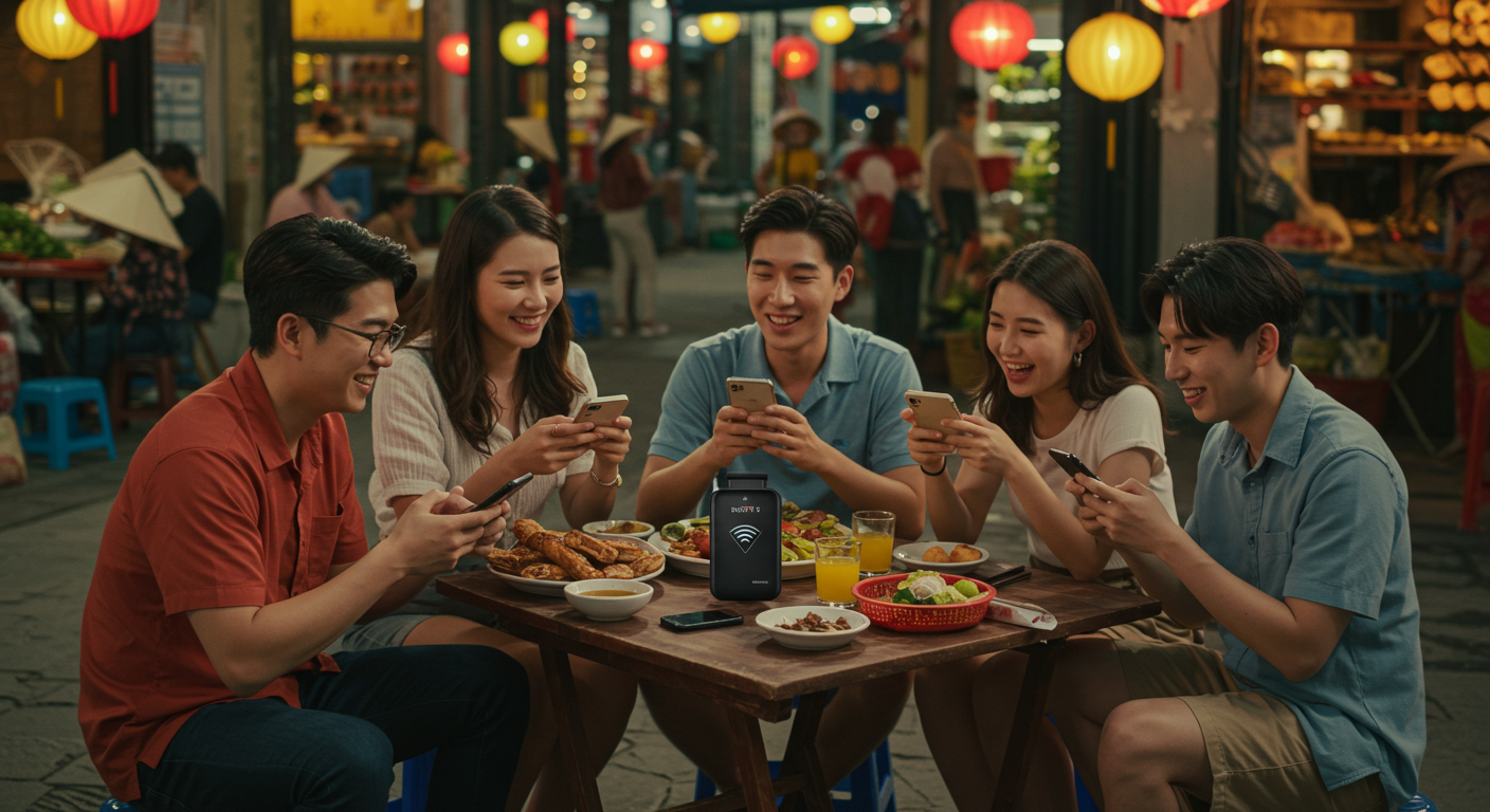 여럿이 함께, 포켓와이파이의 매력