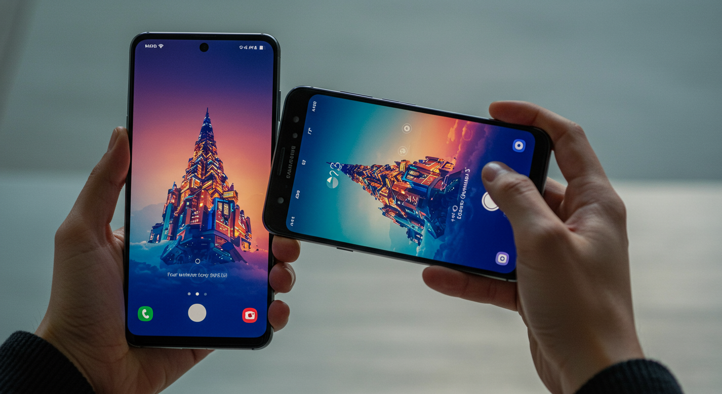 1억 800만 화소, 갤럭시 퀀텀3 카메라 성능!