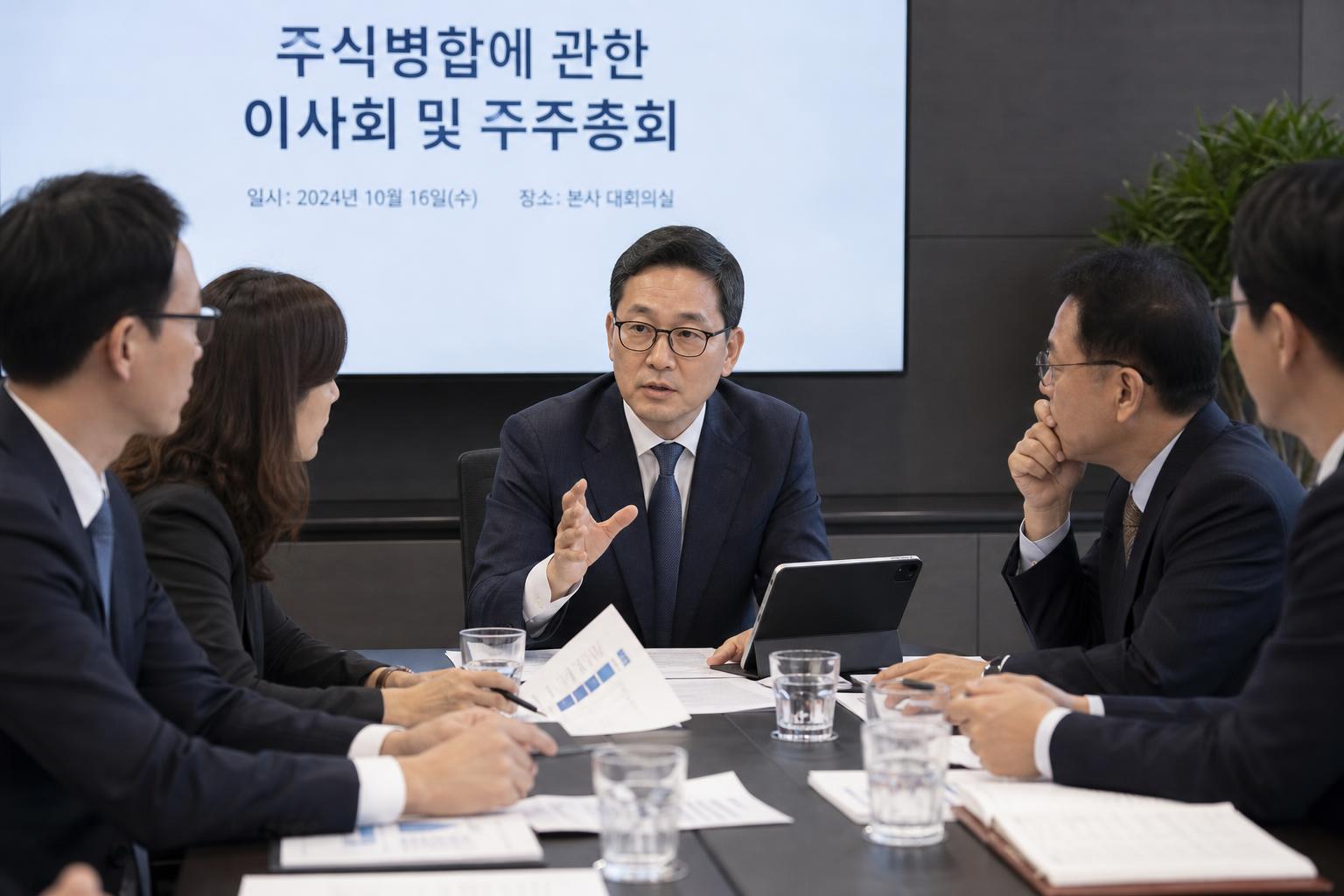 주식병합, 이사회와 주주총회에서는 어떤 이야기가 오갔나요?