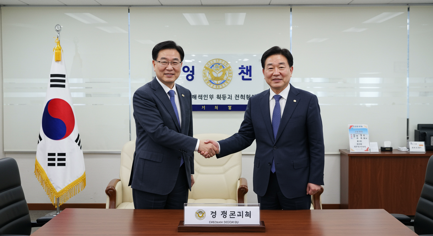 천안시 서북구청장으로 새롭게 시작했어요