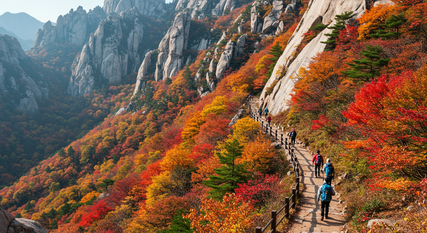 나에게 딱 맞는 설악산 단풍 등산 코스 추천