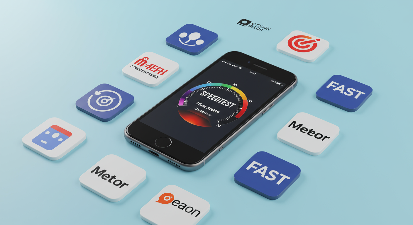 2025년 대표 속도 측정 앱과 서비스