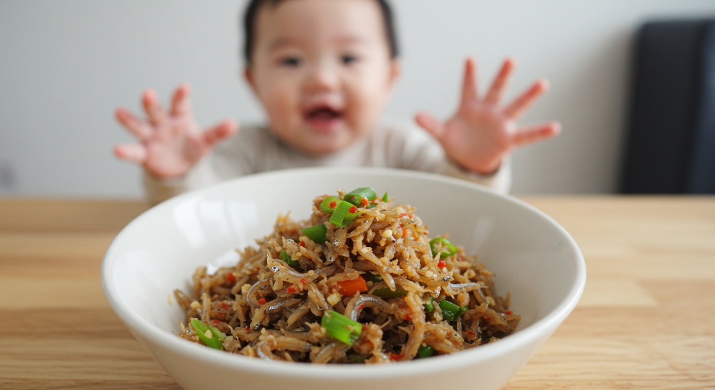 우리 아기 튼튼하게! 멸치볶음의 놀라운 영양