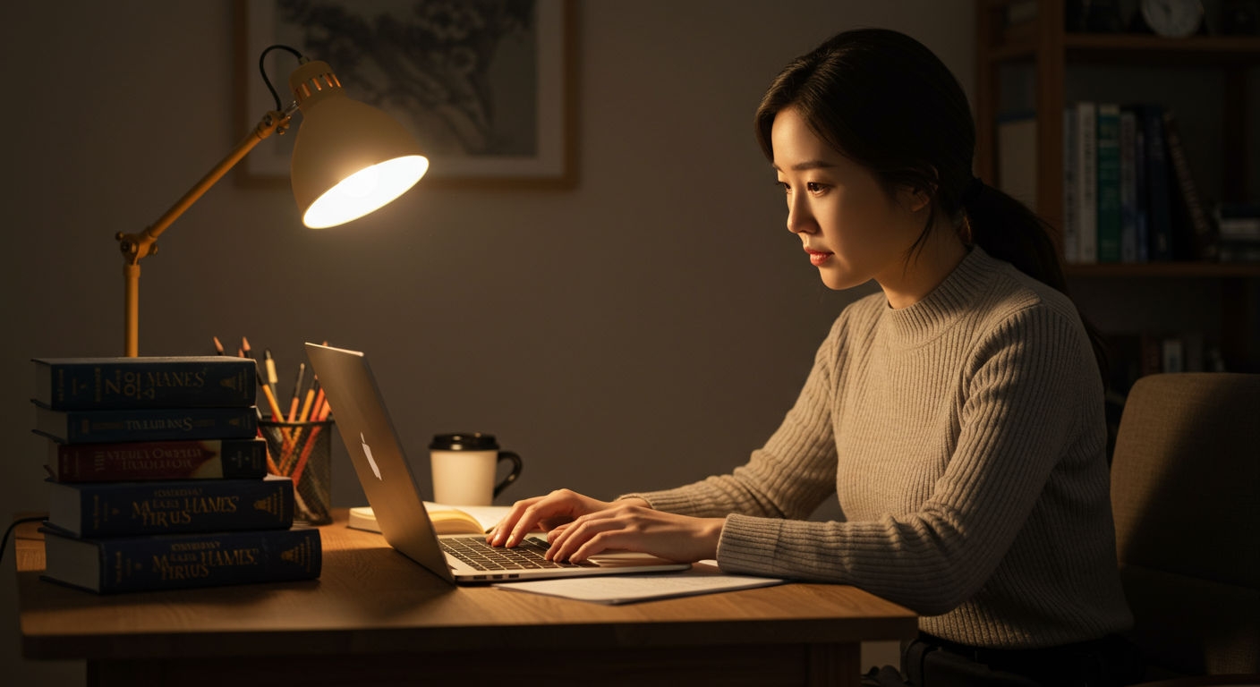 휴가 나츠 작가와 특별한 출판 이야기