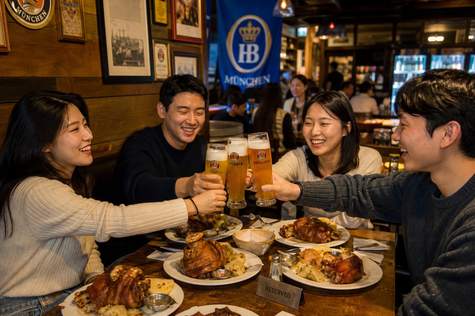 독일 맥주와 함께한 슈바인학센의 특별한 역사