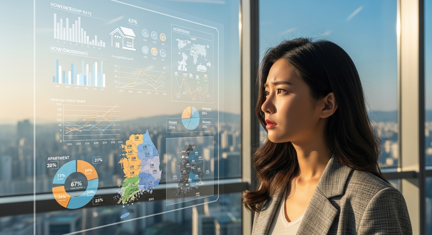 우리집은 어디쯤일까요? 통계로 보는 주거 현황 📊