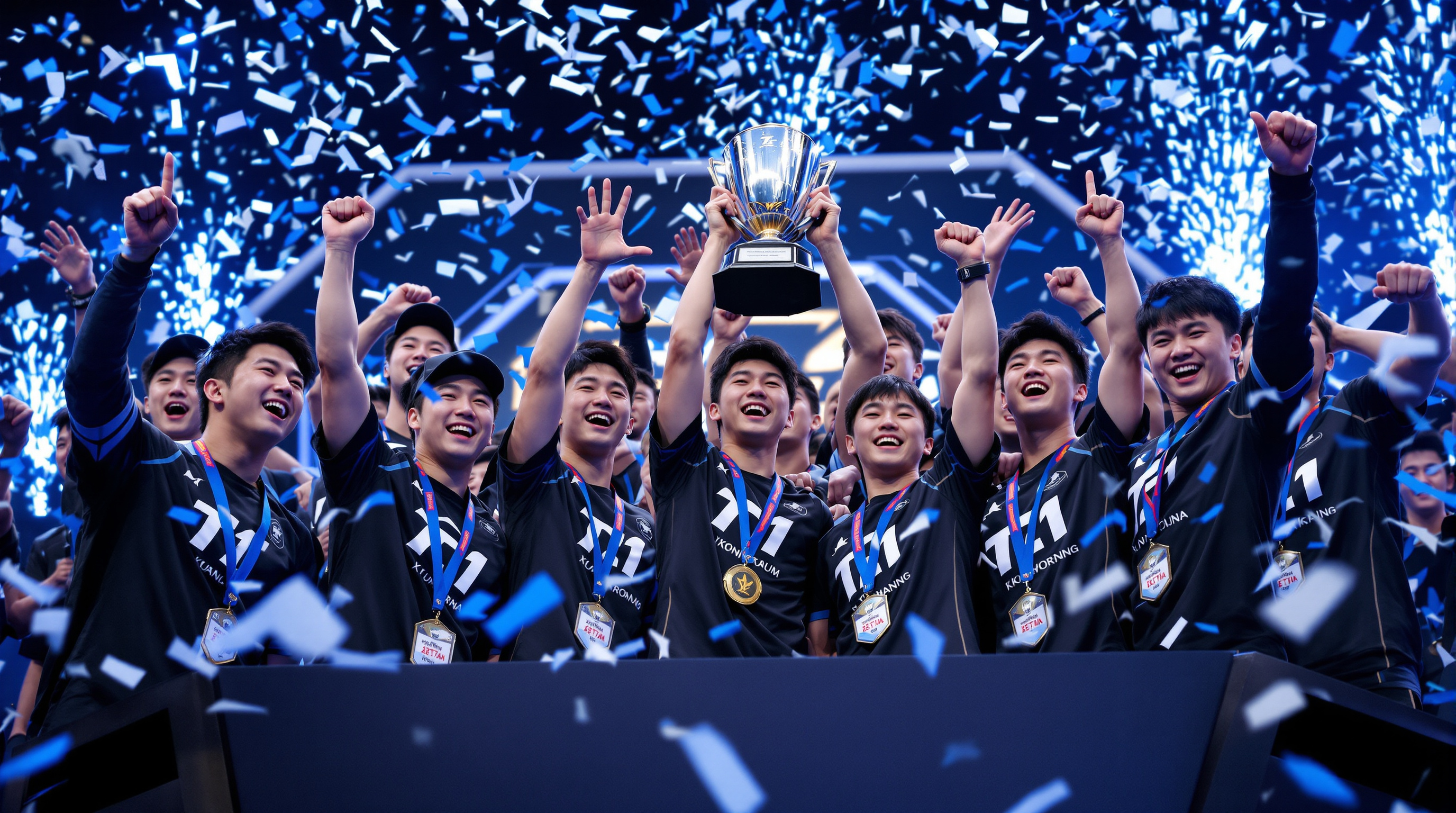 T1의 역사적인 5번째 우승, 그 감동의 스킨!