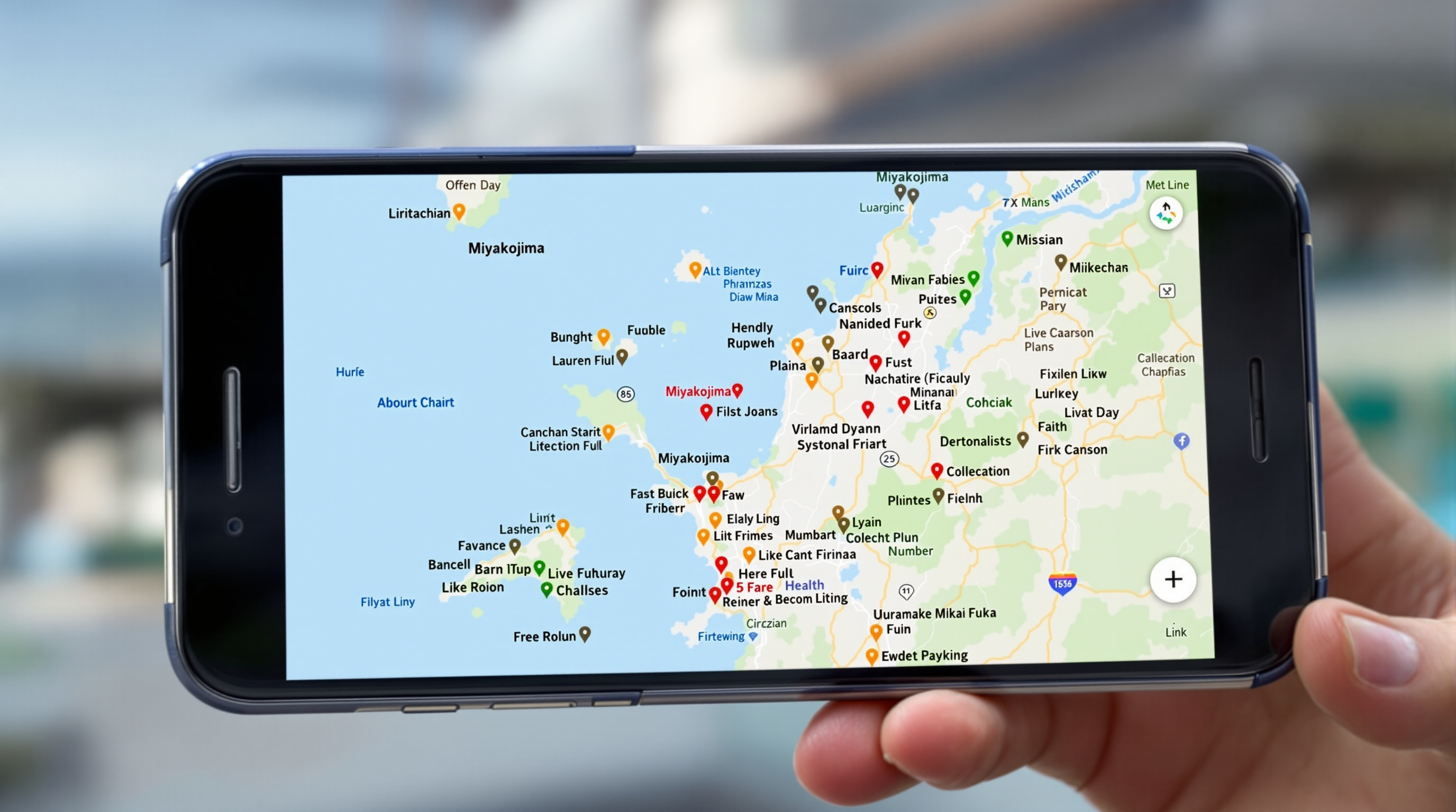 완벽한 4박 5일! 미야코지마 여행 추천 코스 지도