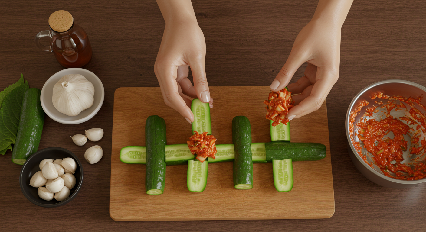 속 채우고 맛있게 담그는 방법