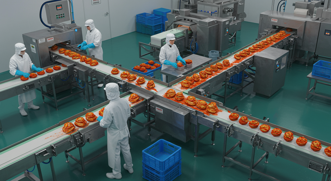 믿고 먹는 워커힐 김치! 깨끗한 생산 과정 💖