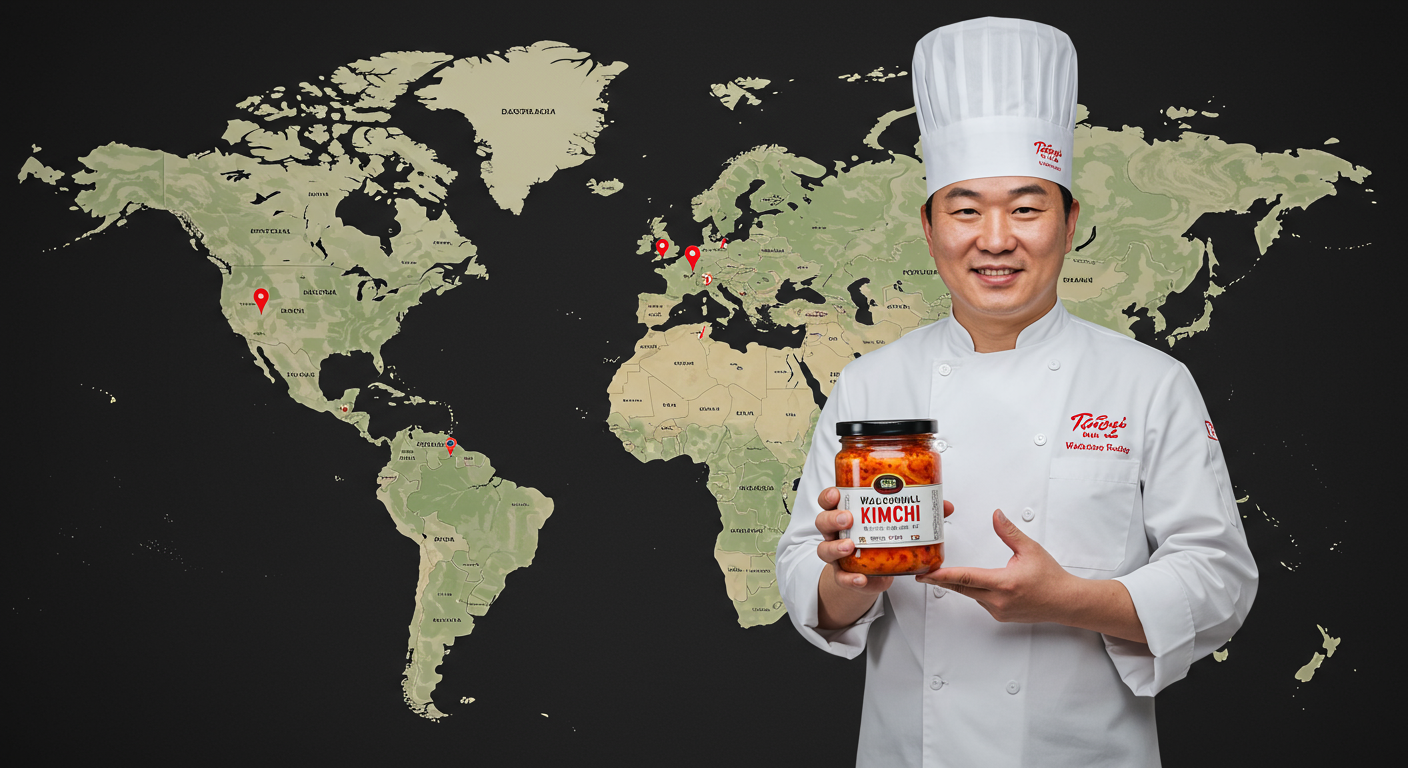 워커힐 김치, 전 세계로 뻗어가는 글로벌 맛 🌎