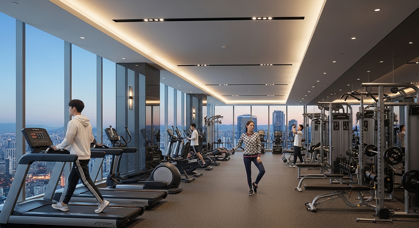 생활의 품격! 커뮤니티 시설과 스마트 시스템