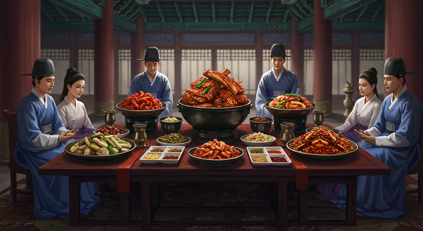 매운 돼지갈비찜, 언제부터 우리 밥상에 있었을까요?