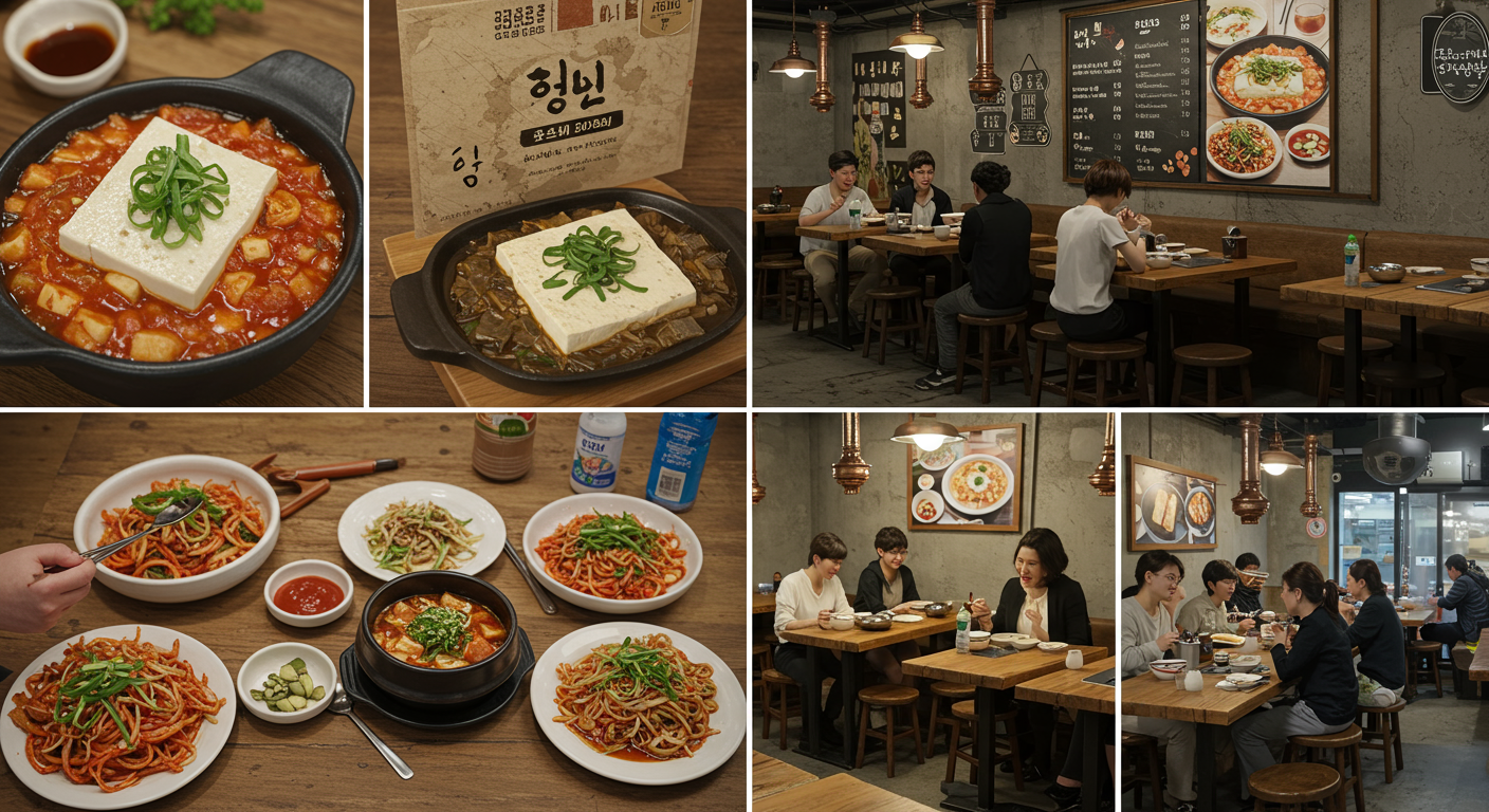 어디서 맛볼 수 있나요? 함초 손두부 맛집 탐방 🗺️