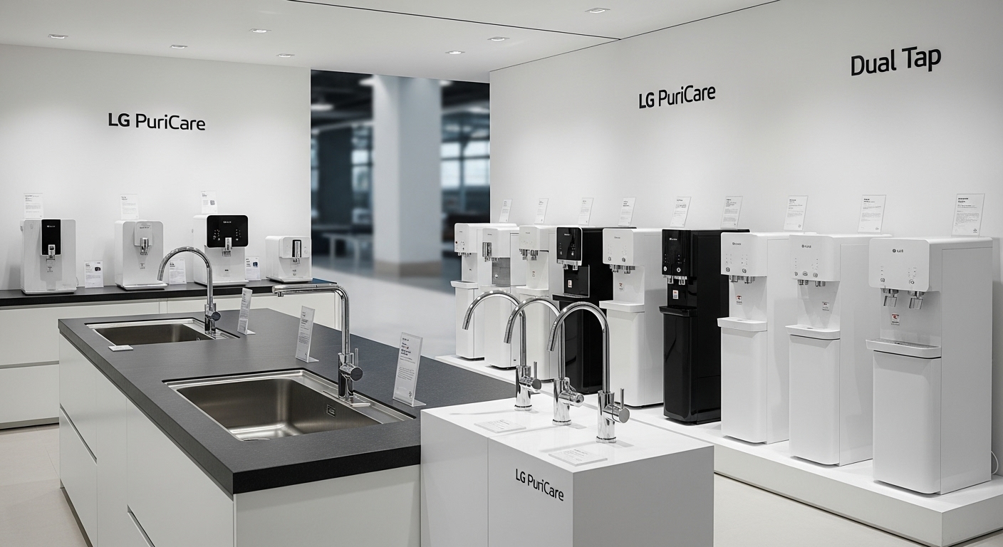 우리 집에 딱! LG 정수기 종류를 알아봐요