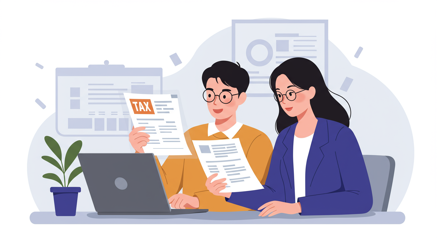 회사와 함께하는 연말정산 신고 절차