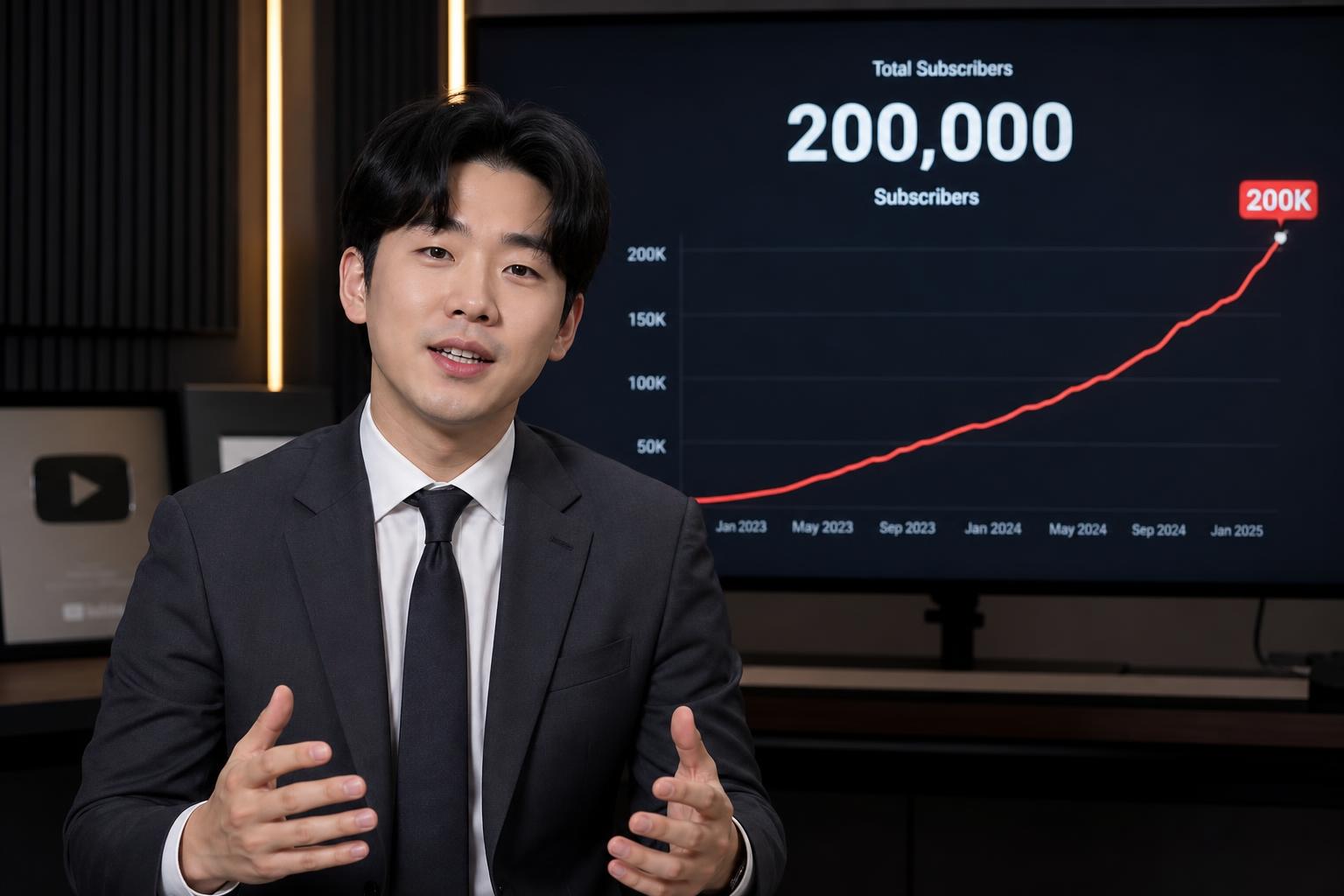 ‘김진TV’의 놀라운 성장과 20만 구독자 달성 이야기