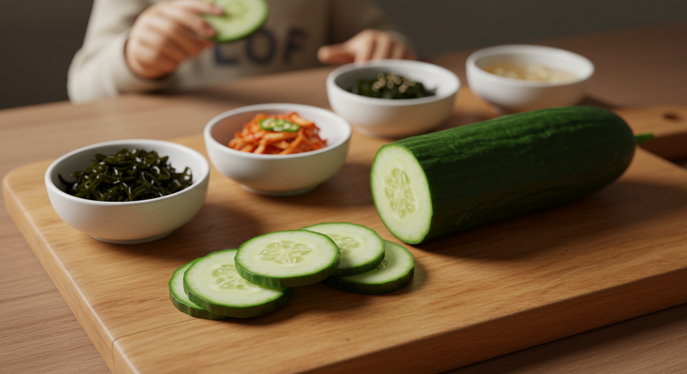 오이의 착한 영양, 우리 아이에게 최고!