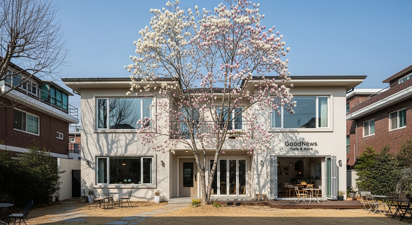 굿뉴스 카페앤모어: 특별한 공간의 시작