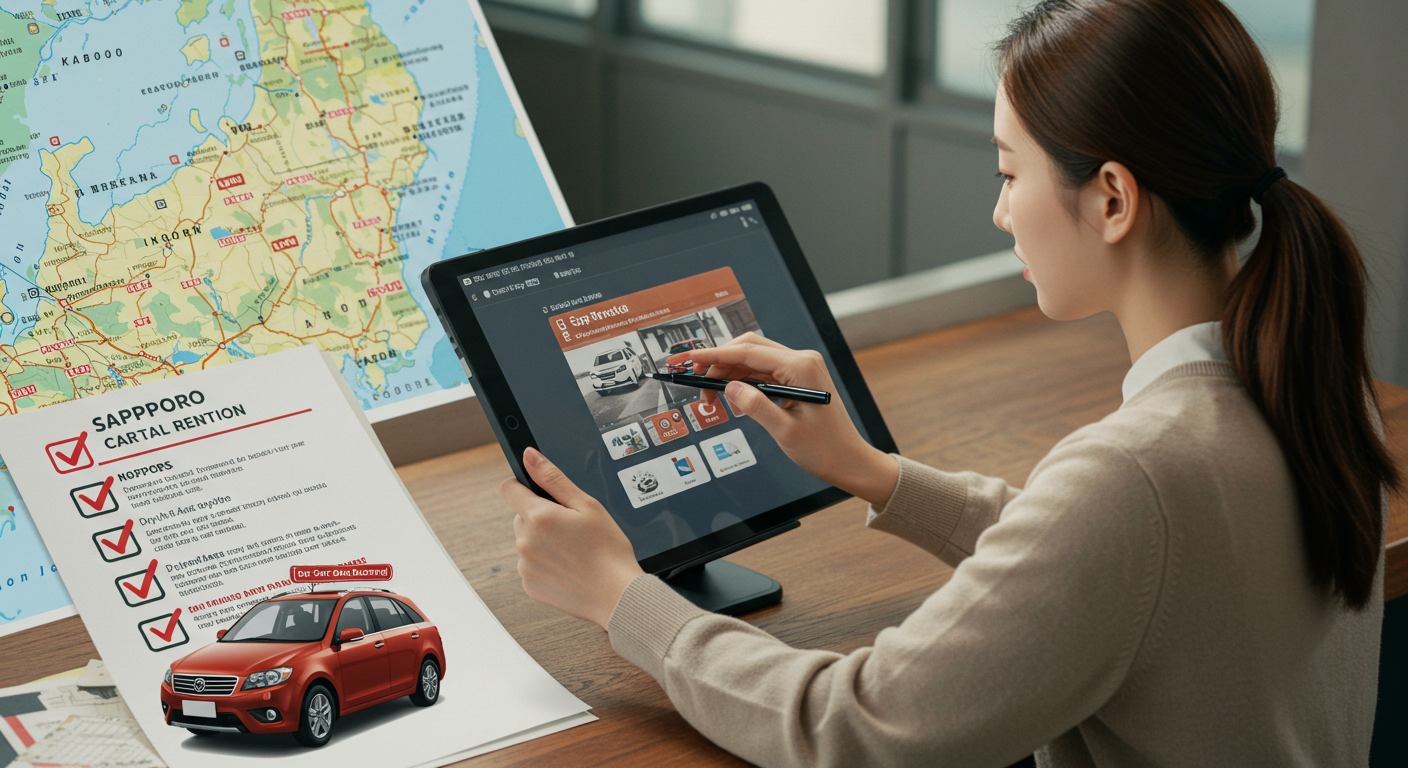 삿포로 렌트카 예약, 이렇게 하세요!