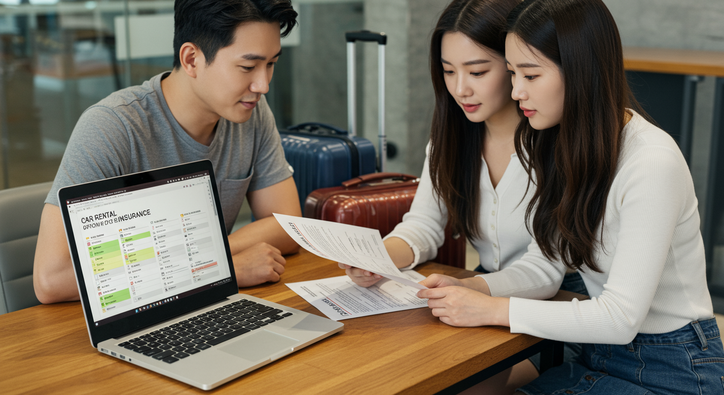 렌트카 보험, 꼼꼼하게 따져보아요!