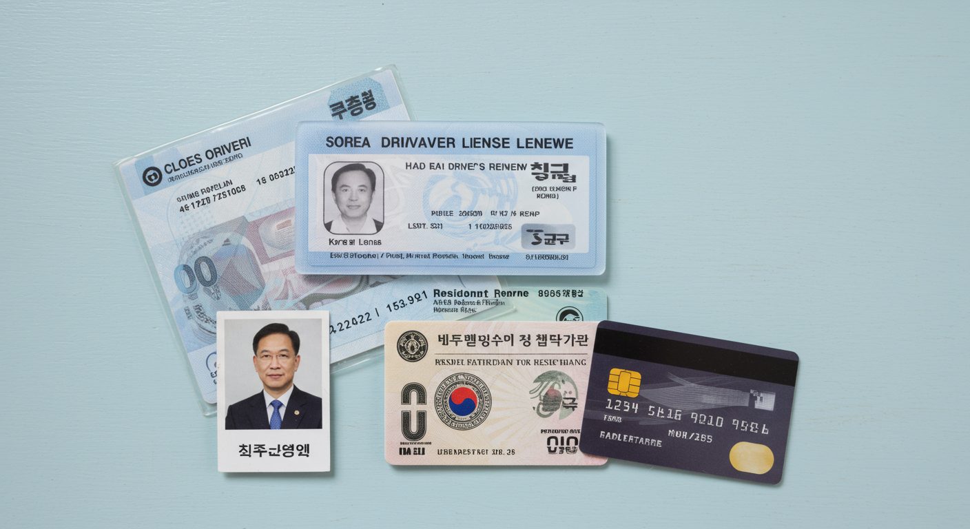 운전면허증 갱신 준비물과 절차