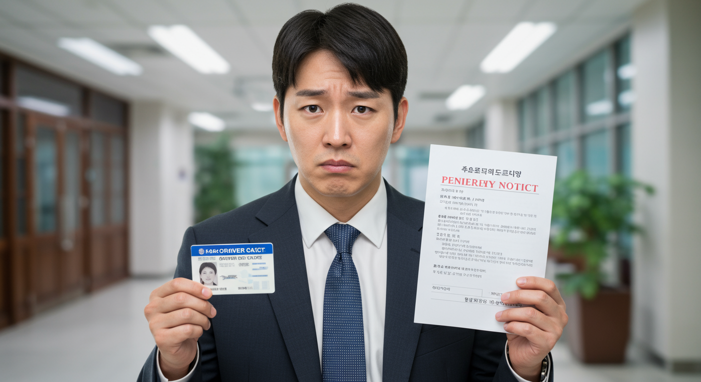 놓치면 안 돼요! 운전면허증 갱신 벌금과 형사처벌