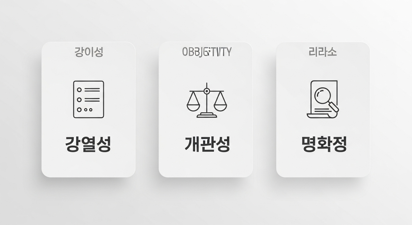 팩트시트의 3가지 핵심 특징: 간결성, 객관성, 명료성