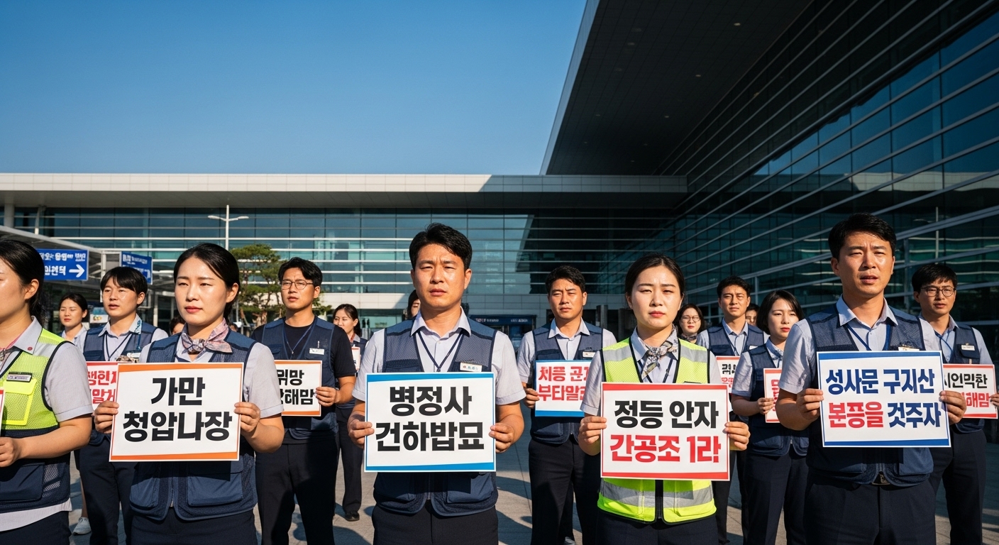 파업의 핵심 요구사항과 참여 규모는?