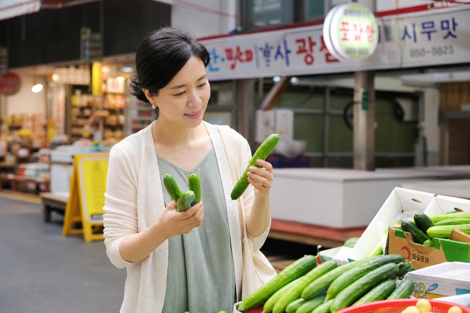 아삭한 오이지를 위한 첫걸음, 좋은 재료 고르기