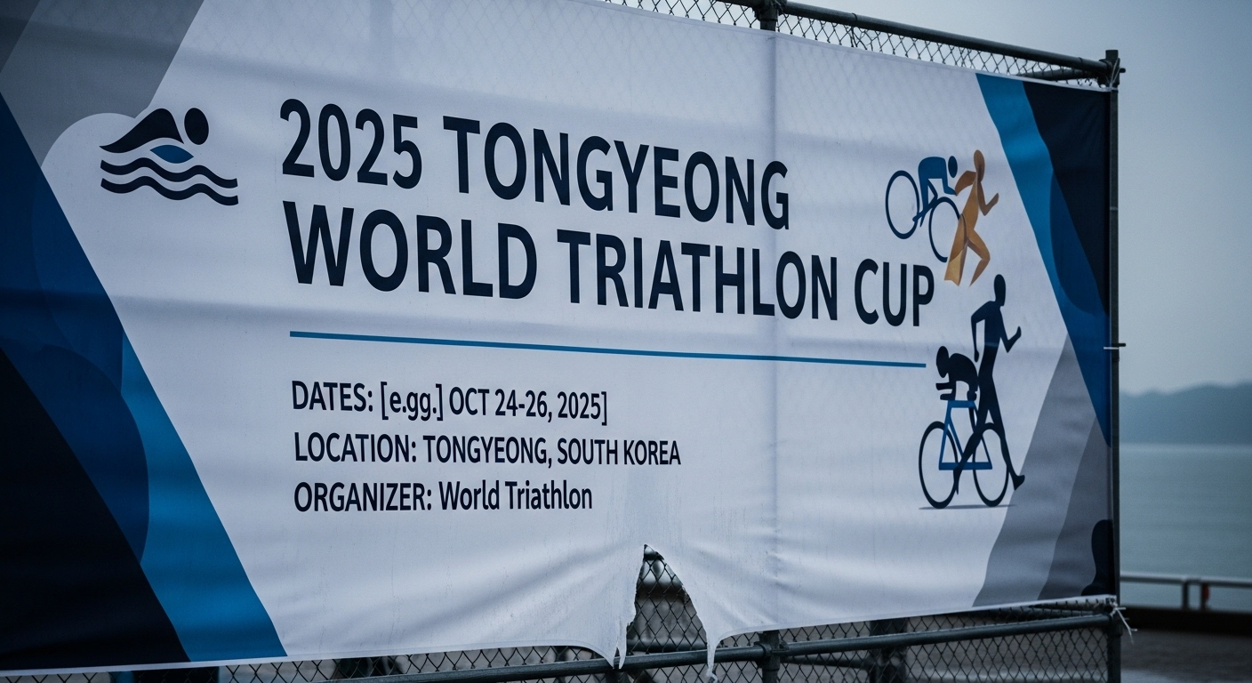 2025 통영 월드 트라이애슬론컵: 비극으로 멈춘 꿈