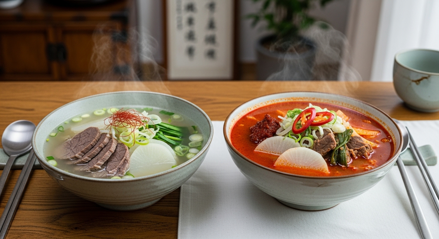 How is it Different from Gunsan's Clear Beef Radish Soup?