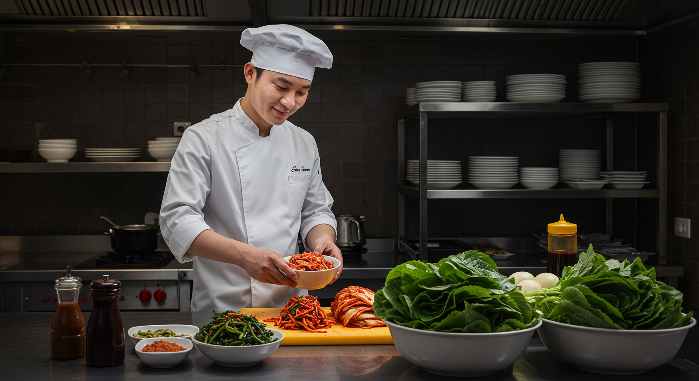 진짜 한국 맛? 사장님이 직접 챙기는 손맛!