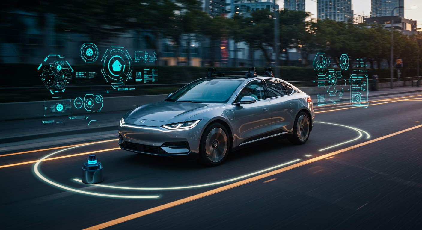 미래의 자동차: 조용하고 깨끗한 전기차와 똑똑한 자율주행차 🤖