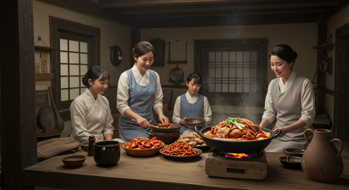 닭볶음탕의 역사와 이름 변천사