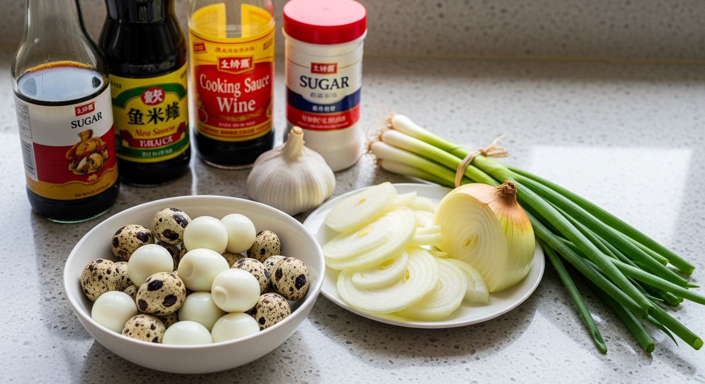 맛있는 장조림을 위한 기본 재료 (1kg 기준)