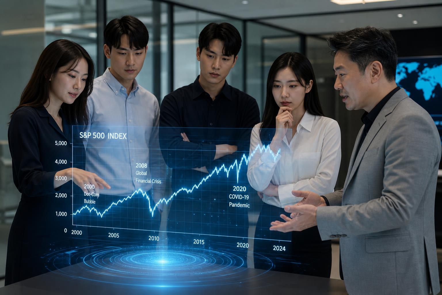 S&P500의 탄생과 중요한 순간들