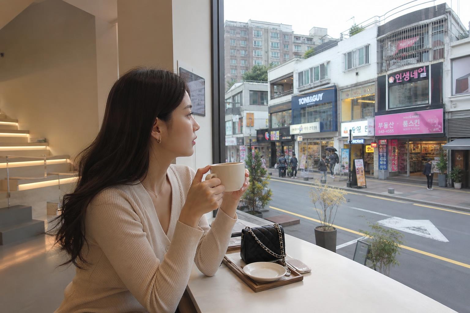 내수읍 상권 속 빽다방의 입지와 주요 고객층
