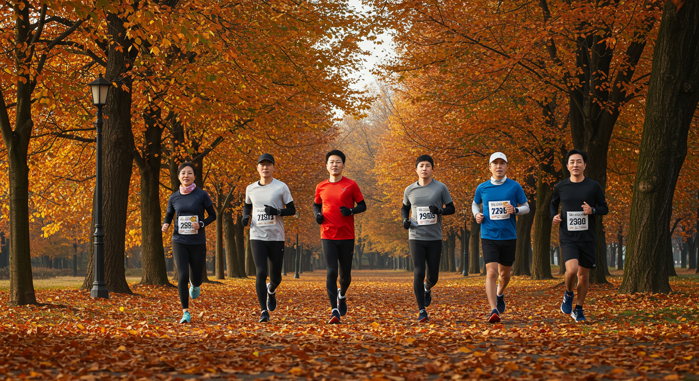 가을의 낭만, 하반기 마라톤일정