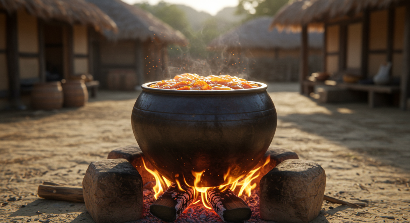 돼지고기 김치찌개, 어디서 왔을까요?