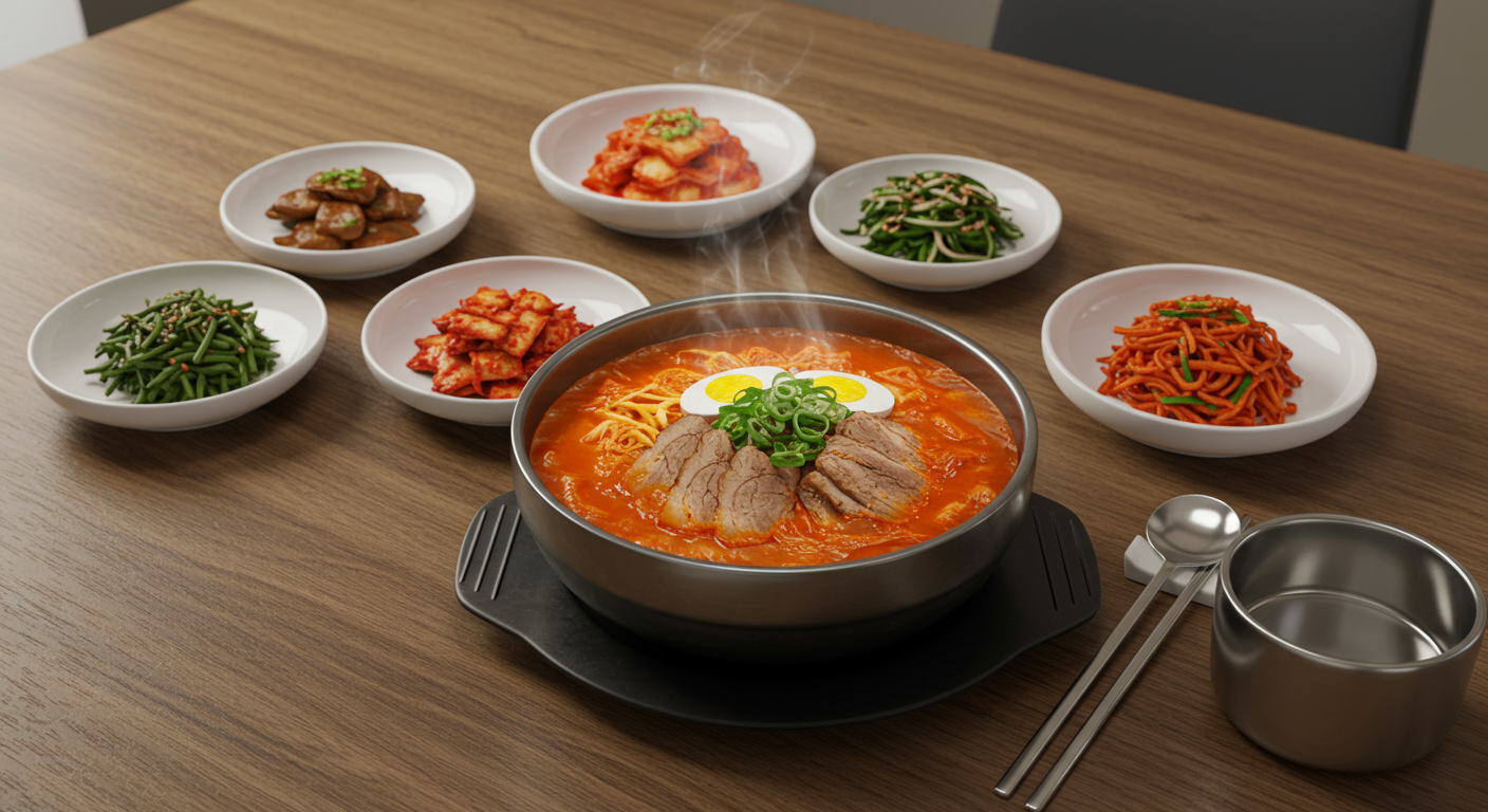 이 맛에 반했어요! 돼지고기 김치찌개의 매력