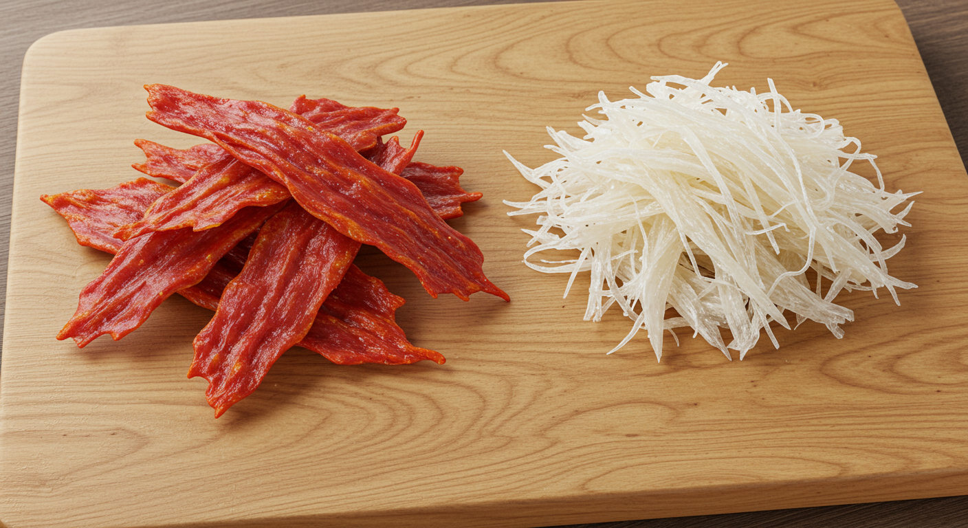 홍진미채와 백진미채, 어떻게 다를까요?