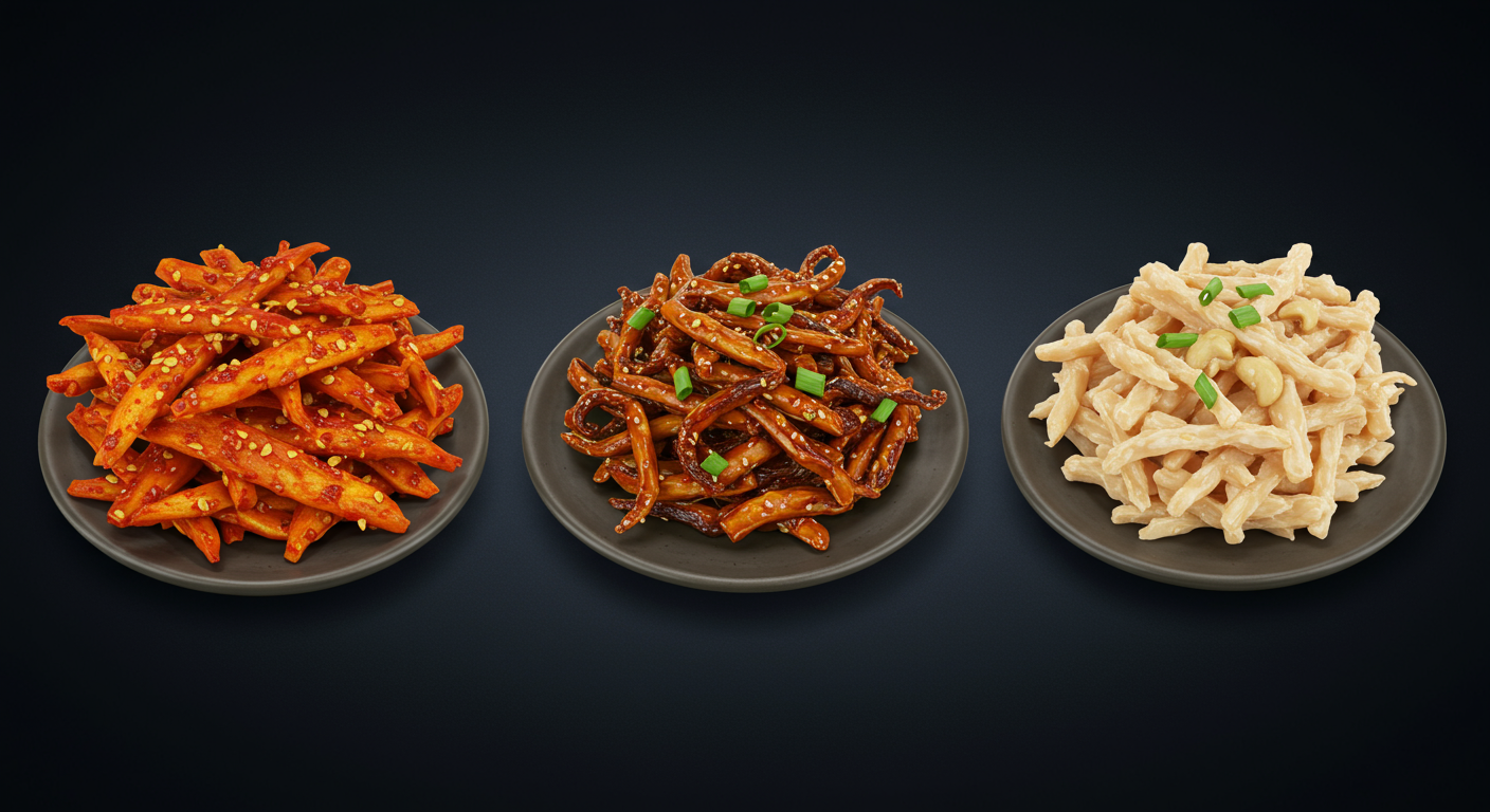 꿀팁! 더 맛있게 즐기는 홍진미채 볶음