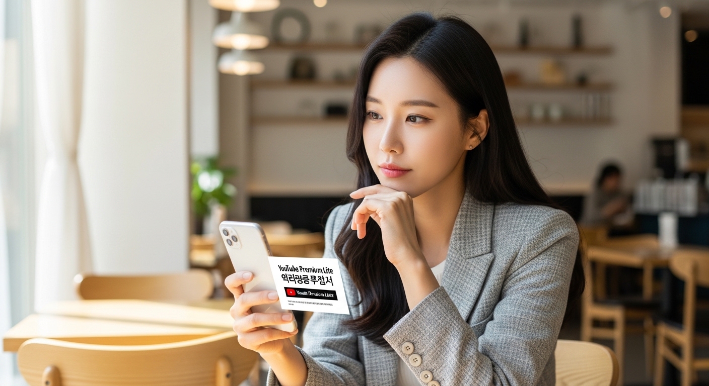 드디어 한국에! 유튜브 프리미엄 라이트의 등장