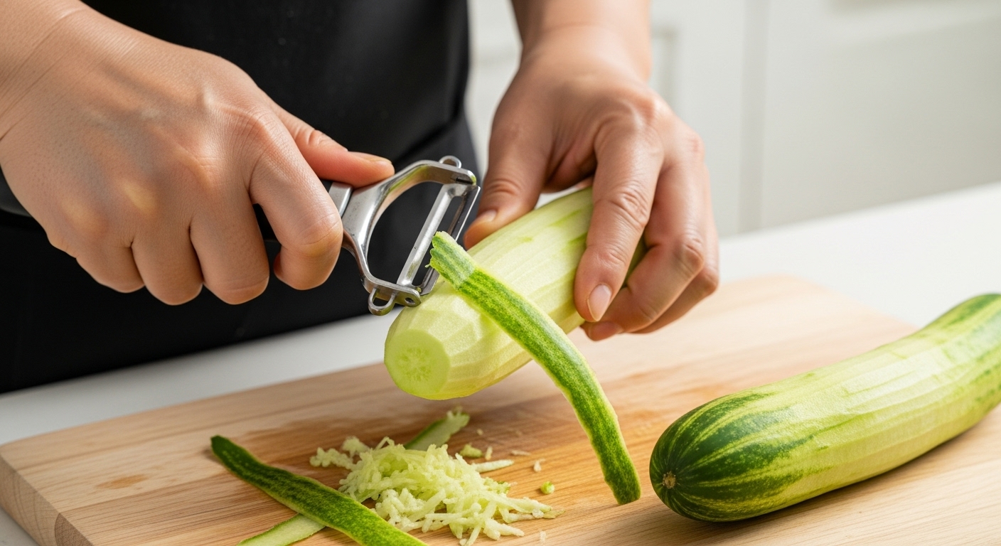 노각오이, 깨끗하게 손질하는 방법!