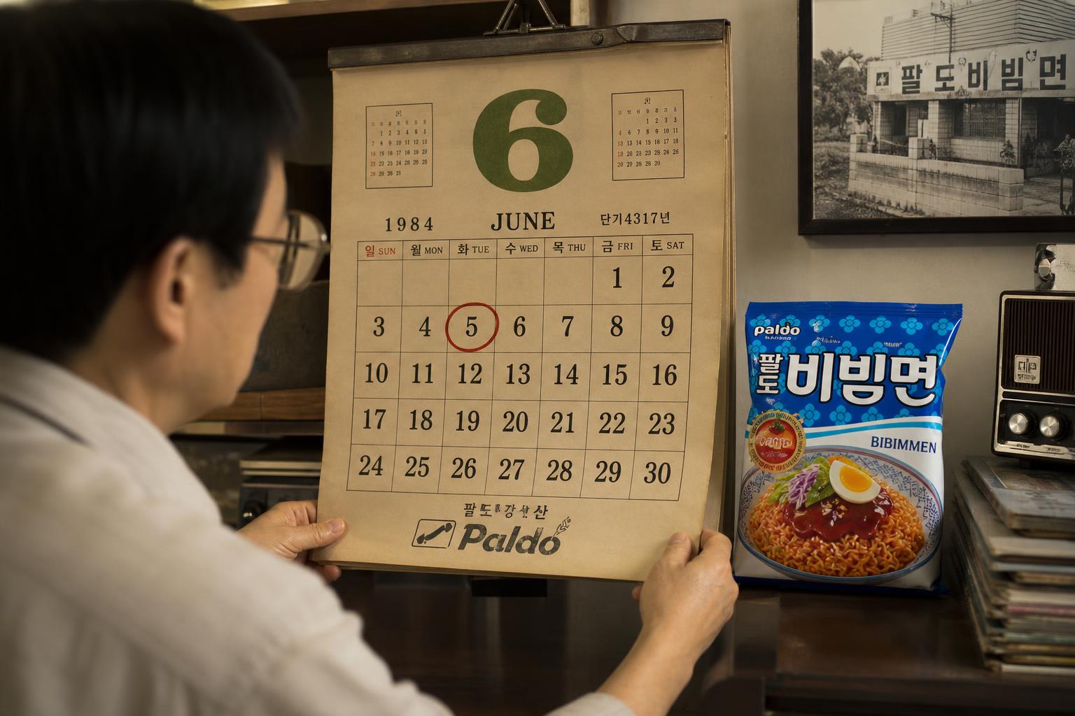 팔도비빔면, 언제부터 우리 곁에 있었을까요?