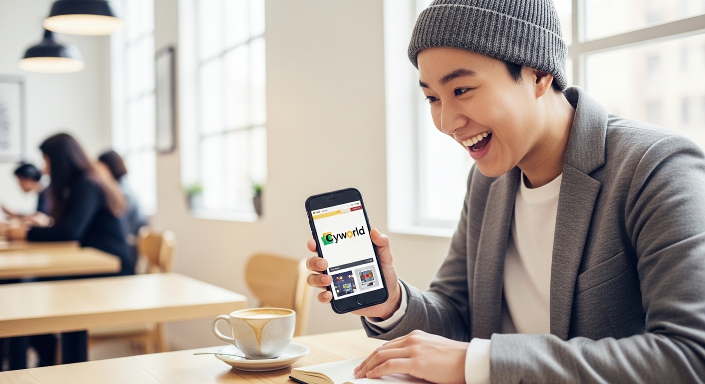 지금 싸이월드에 접속하는 가장 쉬운 방법